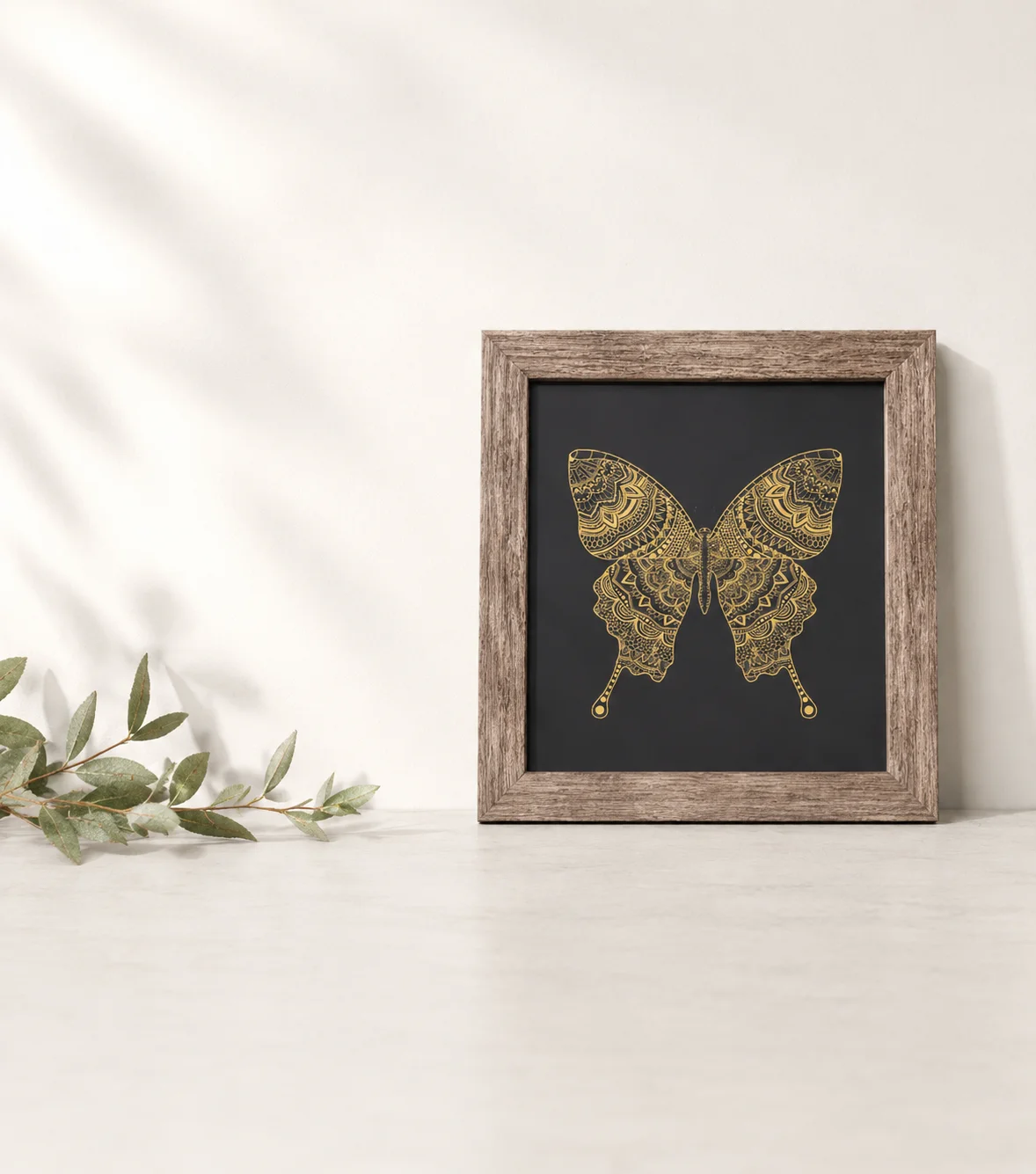 Scratch Paper Butterfly
