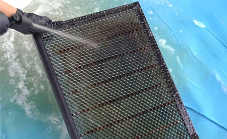 How to Clean the Thunder Bolt Honeycomb Panel