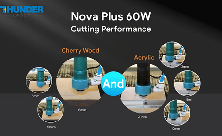 Nova Plus 60W Cutting Performance
