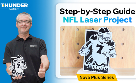 NFL Season Laser Project Complete Tutorial with Thunder Nova Plus