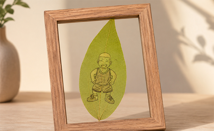 Laser Engraved Leaf Art Project: A LaserMaker STEAM Course