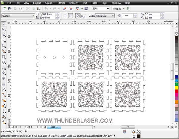 wood laser cutter