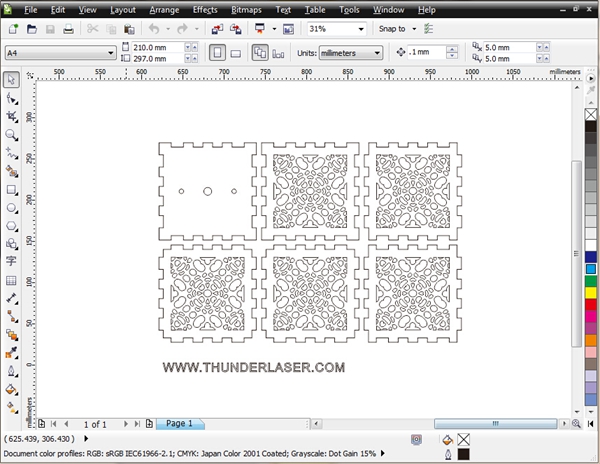 wood laser cutter