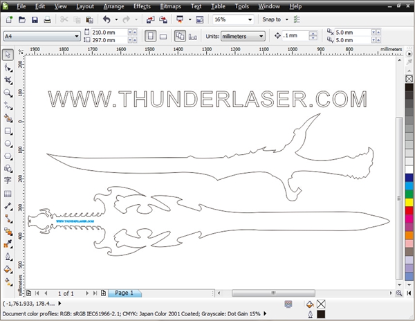 wood laser cutter