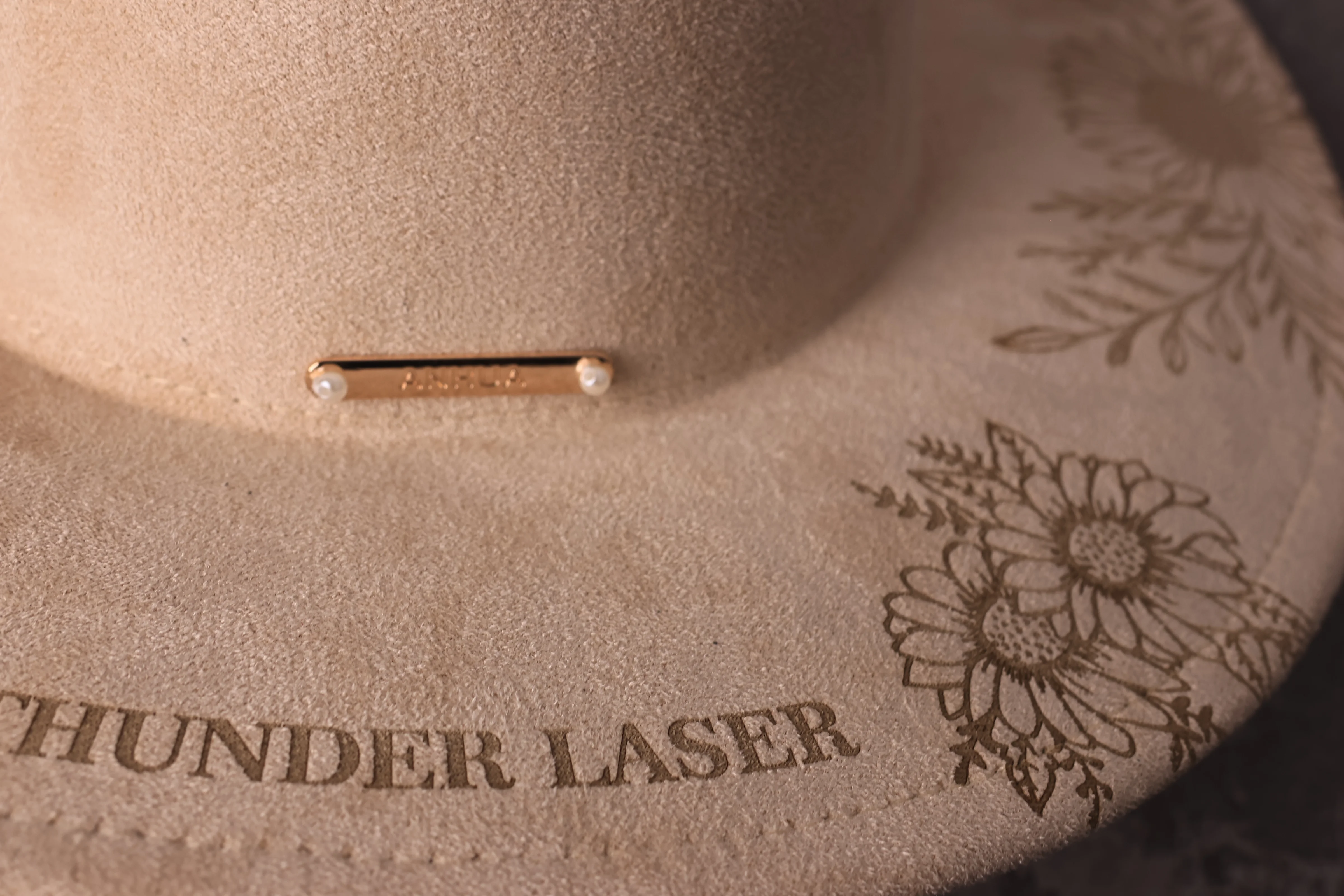 Laser engraved personalized pen
