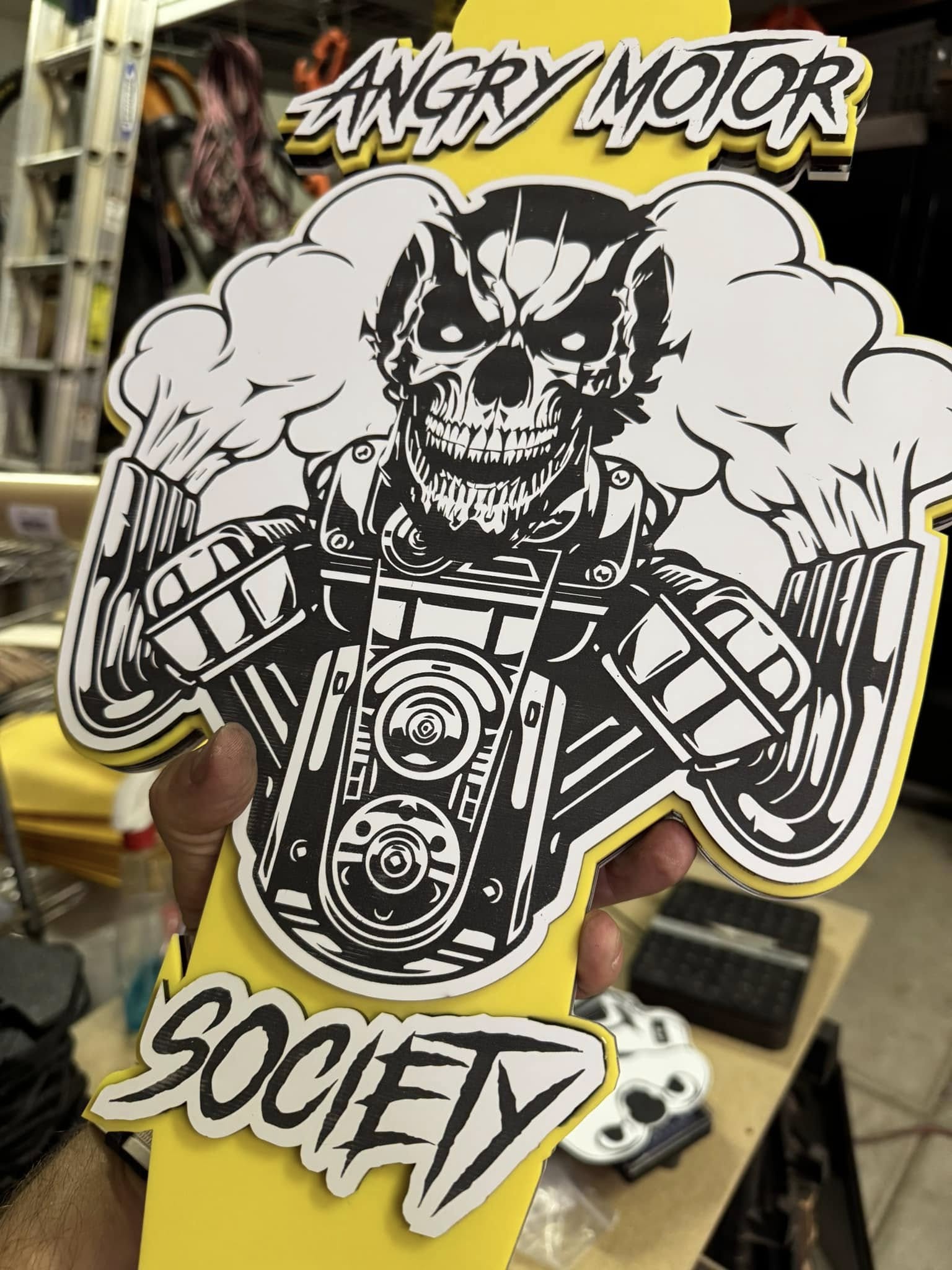 laser cut special acrylic signs